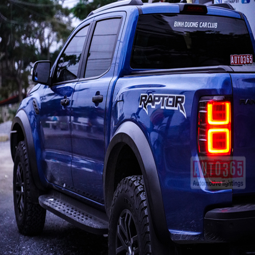 NÂNG CẤP BỘ ĐÈN HẬU MẪU RANGE ROVER CHO BÁN TẢI FORD RANGER RAPTOR TẠI AUTO365